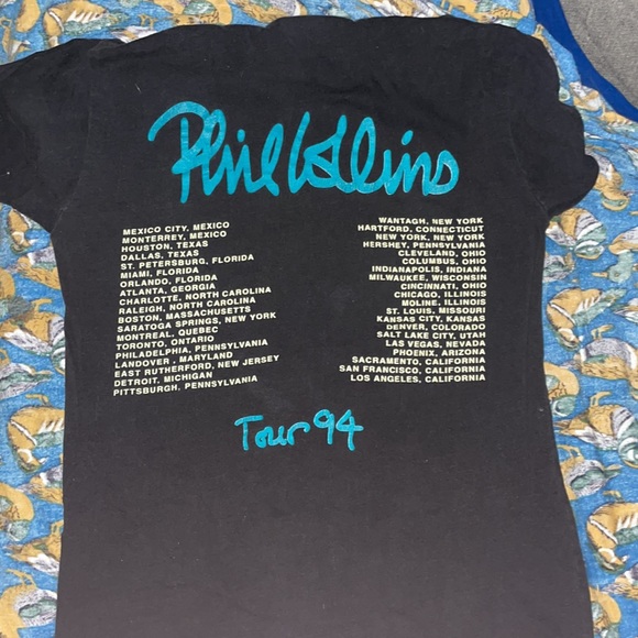 Vintage Phil collins tshirt - Picture 4 of 8